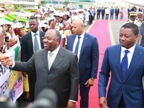 Ali Bongo en visite pour réaffirmer la solidité de l’axe Lomé-Libreville