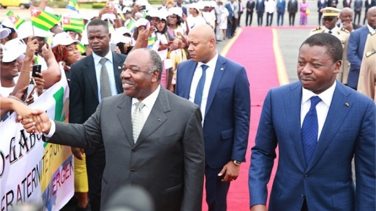 Ali Bongo en visite pour réaffirmer la solidité de l’axe Lomé-Libreville