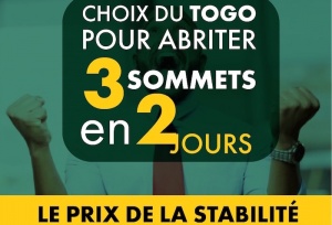 Le Togo choisi pour abriter trois sommets