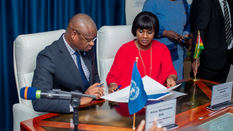 Le Togo et les Nations Unies signent un nouveau cadre de coopération pour la période 2023-2026