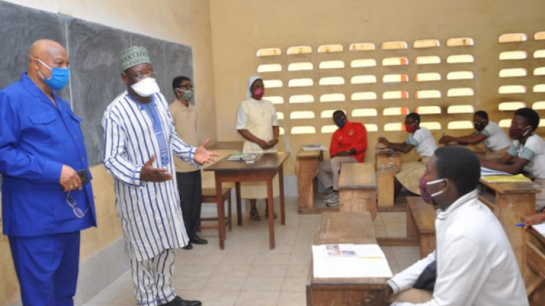 Démarrage des examens scolaires au Togo