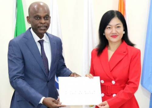 Wang Min, nouvelle ambassadrice de Chine au Togo