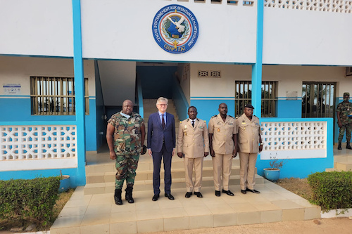 Le professionnalisme des casques bleus togolais, de nouveau salué