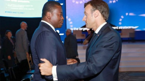 Emmanuel Macron adresse ses vœux de succès à Faure Gnassingbé pour son nouveau mandat