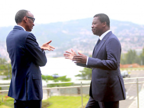 Le Chef de l’Etat s’est entretenu avec son homologue rwandais