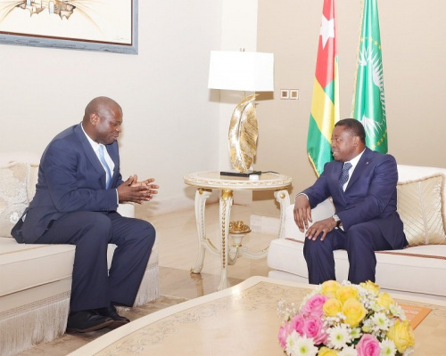 Forum ‘Infra for Africa’ : les envoyés spéciaux de la Gambie et de la Mauritanie reçus à Lomé