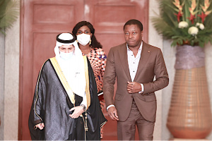 Le Chef de l’État s’est entretenu avec l’ambassadeur d’Arabie Saoudite