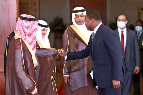 Un émissaire du roi d’Arabie Saoudite reçu à Lomé