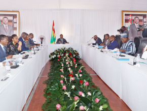 Le gouvernement a tenu son 5ème conseil des ministres ce mercredi à Kanté