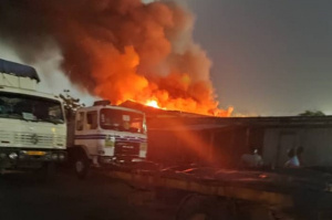 Incendie au Port de Lomé : aucun blessé à déplorer