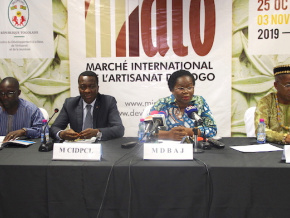 Le marché international de l’artisanat au Togo annoncé du 25 Octobre au 03 Novembre à Lomé