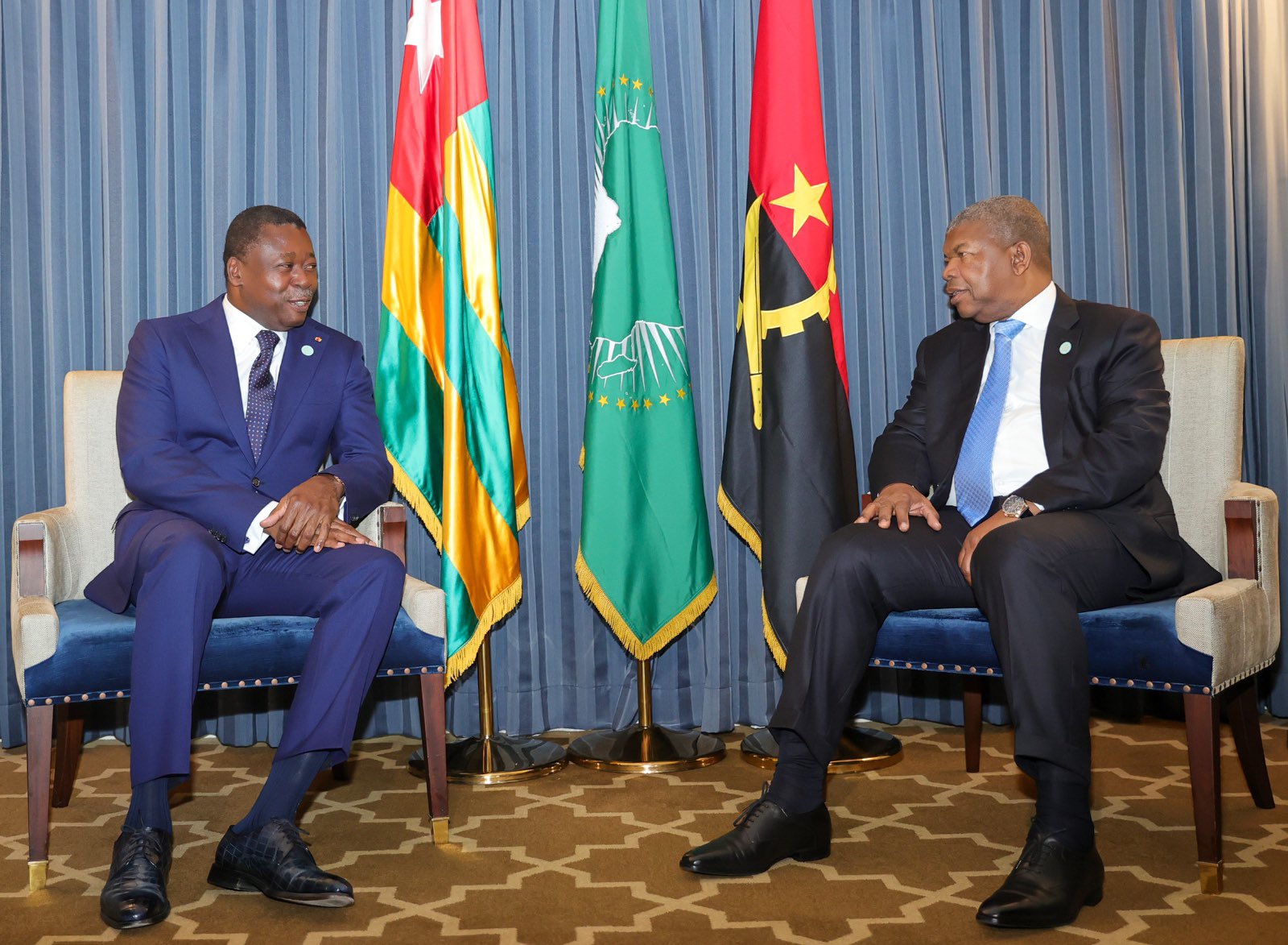 Diplomatie : entretien entre le Président du Conseil et le Président en exercice de l’Union africaine