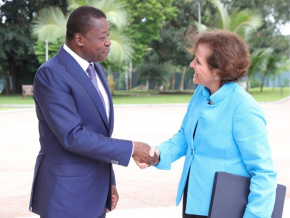 Visite de la directrice générale de la Millenium Challenge Corporation au Togo