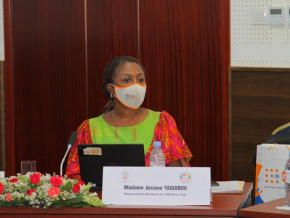 La représentante de l’UNFPA en fin de mission au Togo