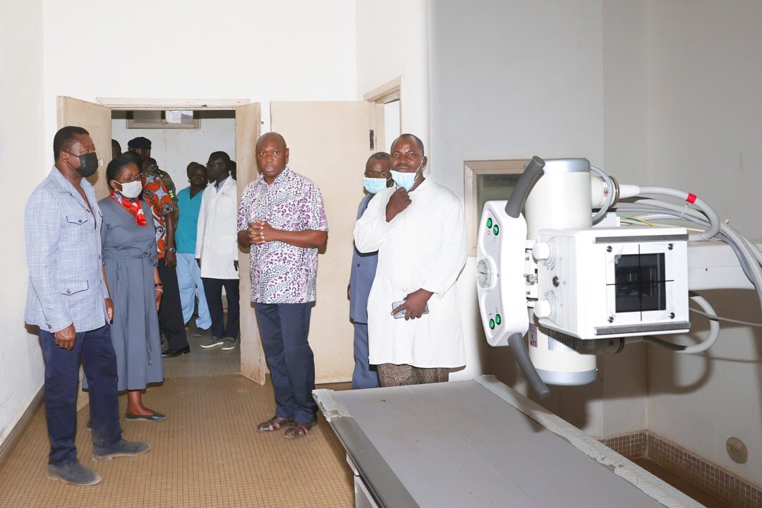A Kara, le chef de l’Etat constate l’évolution des travaux de réhabilitation des centres hospitaliers