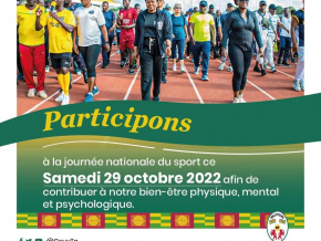 Journée nationale du sport, ce samedi 29 octobre !