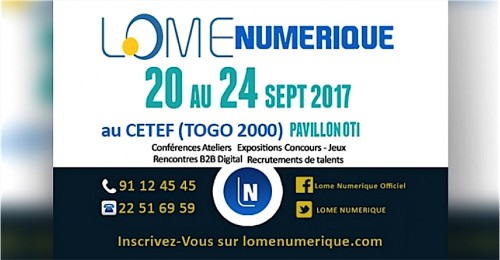 Pendant 5 jours, le numérique africain se rencontrera à Lomé