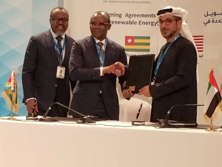 Le Togo et le Fonds d’Abu Dhabi formalisent l’accord de financement pour la Centrale de Blitta