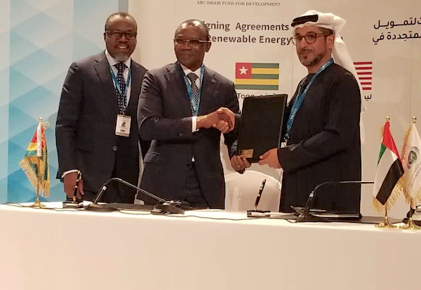 Le Togo et le Fonds d’Abu Dhabi formalisent l’accord de financement pour la Centrale de Blitta