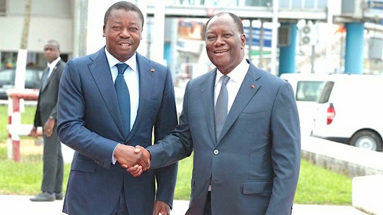 Faure Gnassingbé à Abidjan pour une visite de travail de 24h