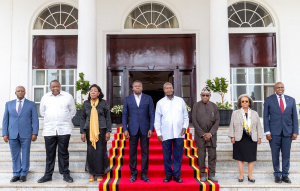 M&eacute;diation dans les Grands Lacs : &eacute;changes &agrave; Entebbe entre Faure Gnassingb&eacute; et Yoweri Museveni