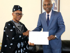 George Kofi Nfojoh, nouvel ambassadeur du Ghana au Togo