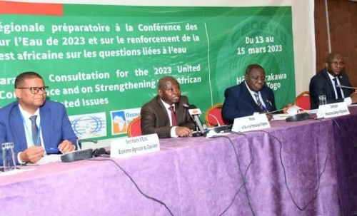 Conférence des Nations unies sur l’eau : les acteurs régionaux se concertent à Lomé