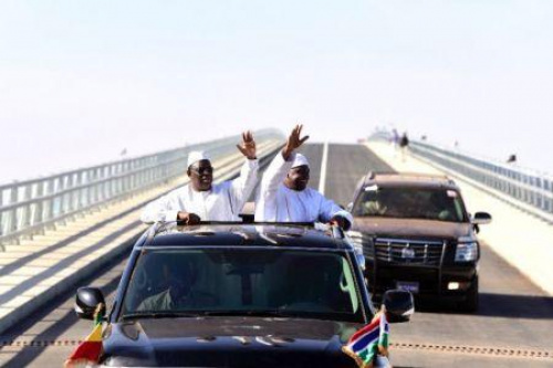 Le Sénégal et la Gambie inaugurent le « pont de la délivrance » sur le fleuve Gambie