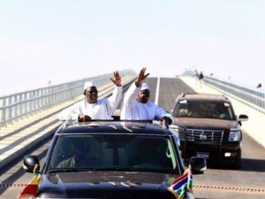 Le Sénégal et la Gambie inaugurent le « pont de la délivrance » sur le fleuve Gambie