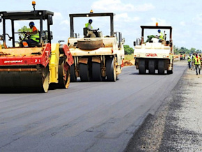 60% des routes devraient être revêtues d’ici 2022