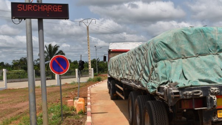 Surcharge routière : la station de pesage de Tsévié est opérationnelle