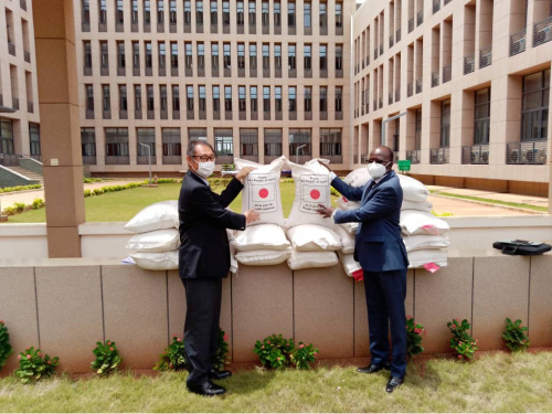 Kennedy Round : 3000 tonnes de riz réceptionnés à Lomé