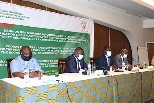 Concertations à Lomé pour une meilleure pratique de la concurrence dans l’espace Cedeao