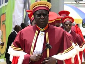 Photo : Aboudou Assouma, président de la cour Constitutionelle