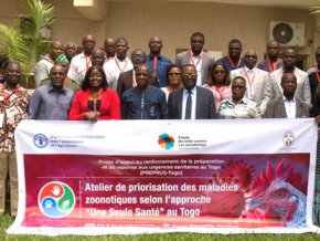 Sant&eacute; : le Togo renforce la lutte contre les maladies zoonotiques