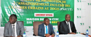 Lancement du PAICUT, un projet pour améliorer l&#039;assainissement dans dix communes urbaines du Togo, avec l’appui de la BAD