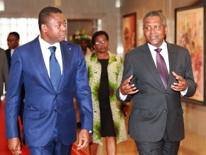 Le Togo et Dangote Group signent deux importants accords de partenariat industriels et miniers
