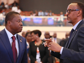 Paul Kagame à Faure Gnassingbé : « Votre réélection confirme la confiance du peuple togolais en votre leadership pour faire progresser la Nation »