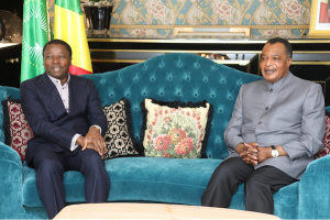 Entretien à Londres entre le chef de l’État et Denis Sassou Nguesso