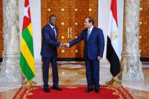 Les félicitations d&#039;Abdel Fattah Al Sisi à SEM Faure Essozimna Gnassingbé à l&#039;occasion de sa réélection