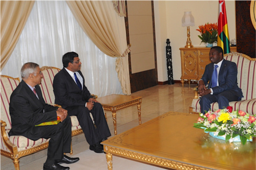 Une d&eacute;l&eacute;gation indienne &eacute;change avec le Chef de l&rsquo;Etat sur le commerce et l&rsquo;&eacute;nergie