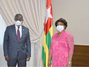Le nouveau président de la Commission de l’Uemoa reçu au Togo