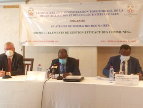Les maires du Togo formés sur la gestion de leurs communes