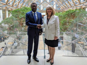 Le Chef de l’Etat s’est entretenu avec la ministre d’Etat britannique pour l’Afrique