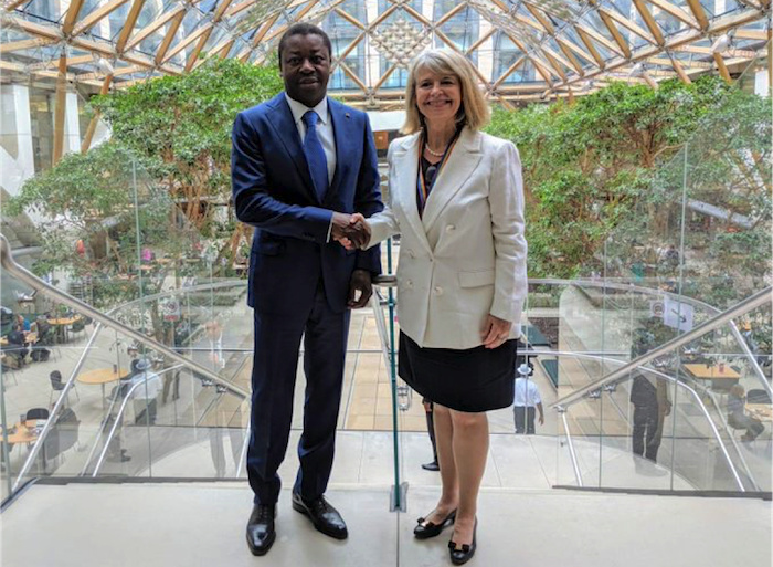 Le Chef de l’Etat s’est entretenu avec la ministre d’Etat britannique pour l’Afrique