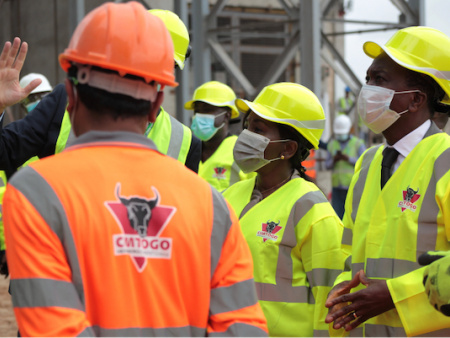 La nouvelle chaîne de production de CimTogo à Lomé opérationnelle d’ici juin