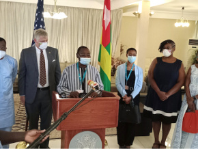 Le Togo bénéficie d’environ 200 000 doses de Pfizer offerts par les USA