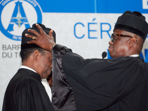 Justice : Sambiani Yob&eacute;, nouveau b&acirc;tonnier de l&rsquo;ordre des avocats