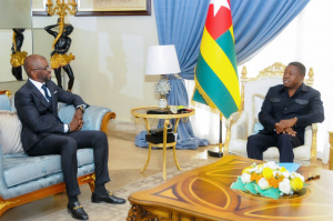 40 ans d’Ecobank : le président du Conseil d’administration reçu à Lomé