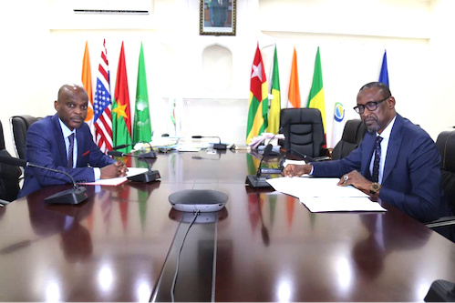 Visite du ministre malien des affaires étrangères au Togo